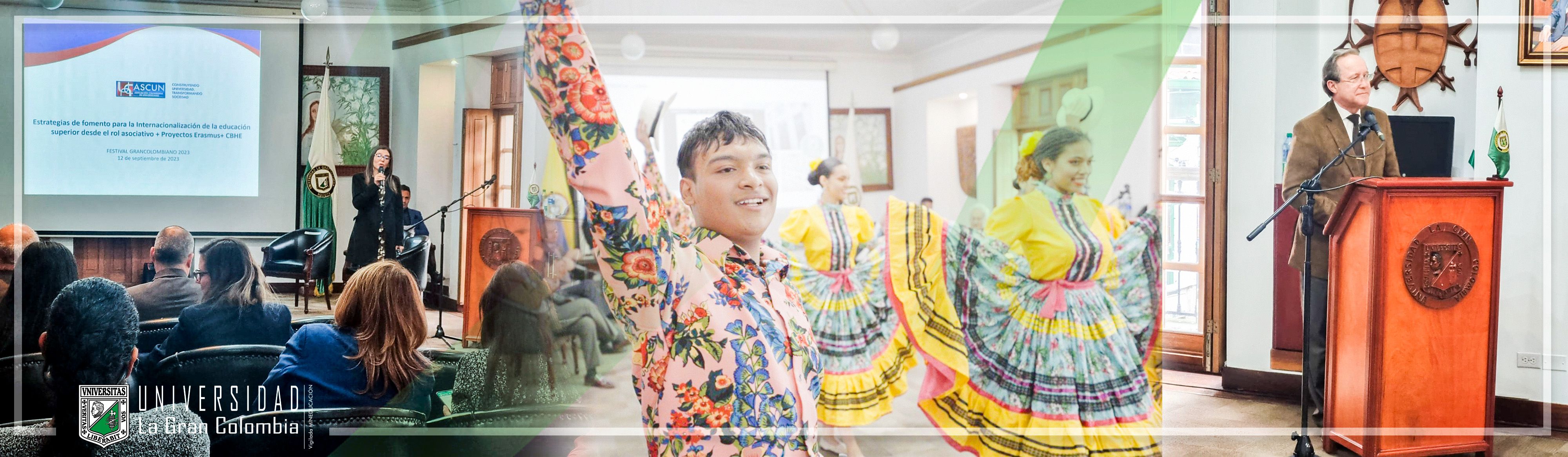 Exitosa apertura del Festival Grancolombiano 2023: Innovación y Cooperación en nuestra Alma Mater