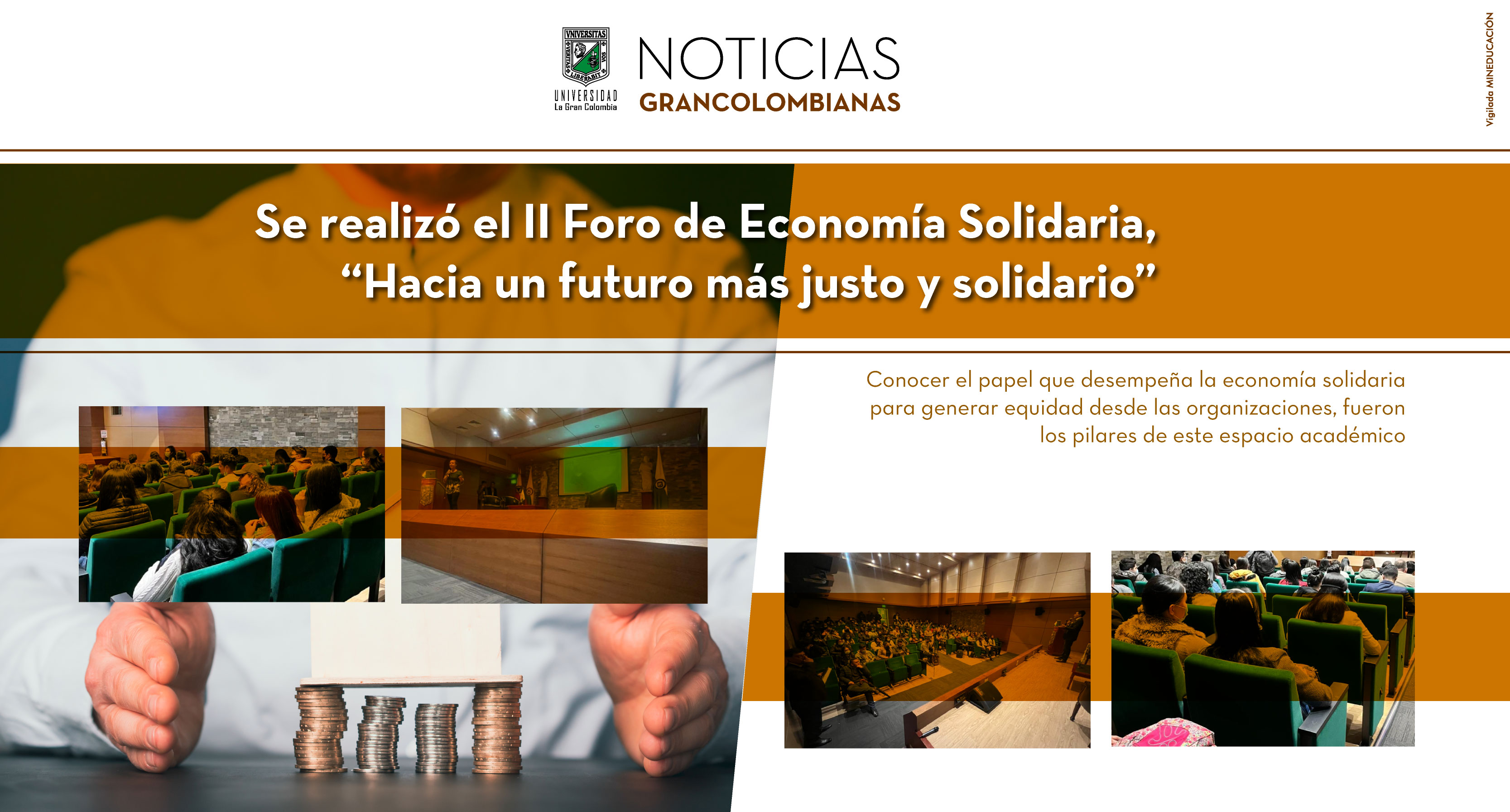 Se realizó el II Foro de Economía Solidaria, “Hacia un futuro más justo y solidario”