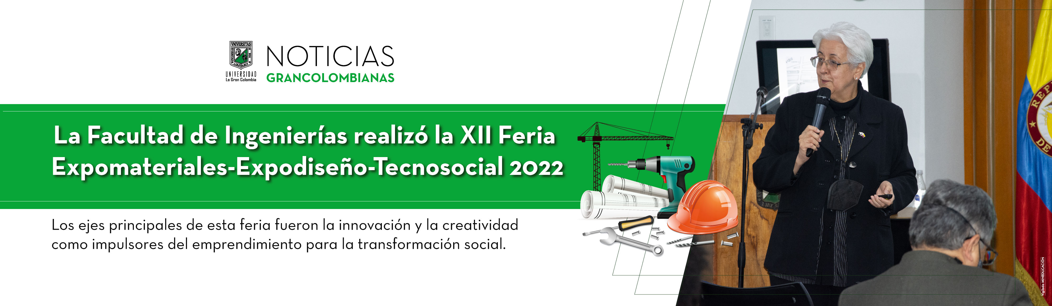 La Facultad de Ingenierías realizó la XII Feria Expomateriales-Expodiseño-Tecnosocial 2022