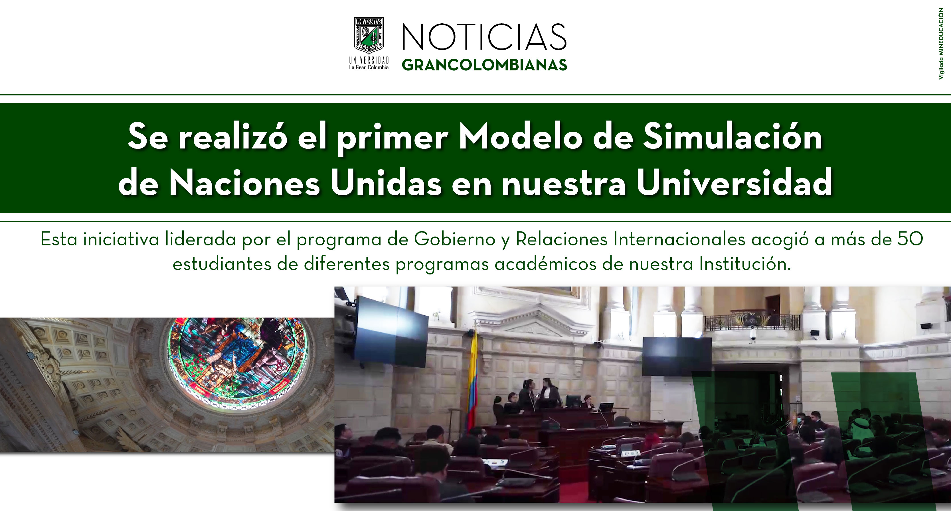 Se realizó el primer Modelo de Simulación de Naciones Unidas en  nuestra Universidad