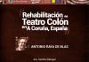 Rehabilitación del Teatro Colón en A Coruña, España