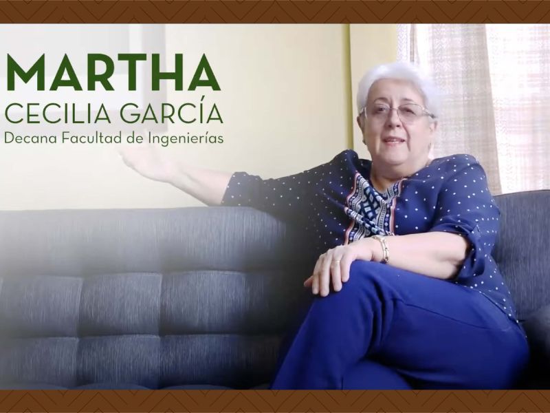Decana Facultad de Ingenierías Martha García