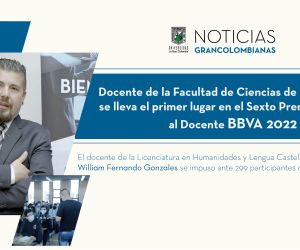 Docente de la Facultad de Ciencias de la Educación se lleva el primer lugar en el Sexto Premio Nacional al Docente BBVA 2022