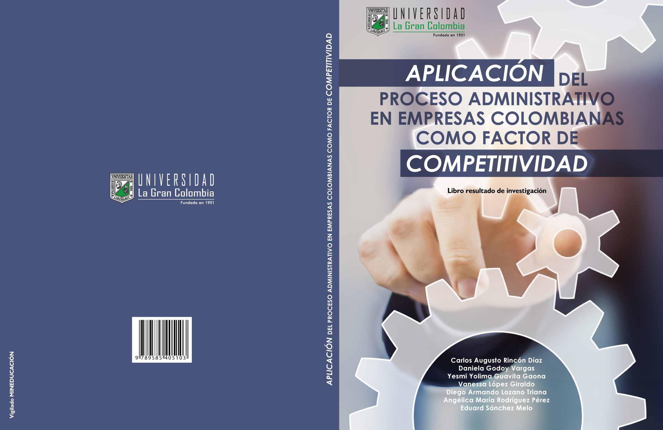 Aplicación del proceso administrativo en empresas colombianas como factor de competitividad